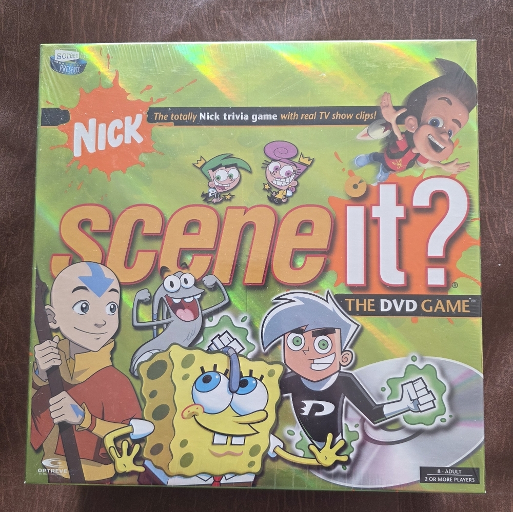 NEW & SEALED Nickelodeon Scene It? – The DVD Game